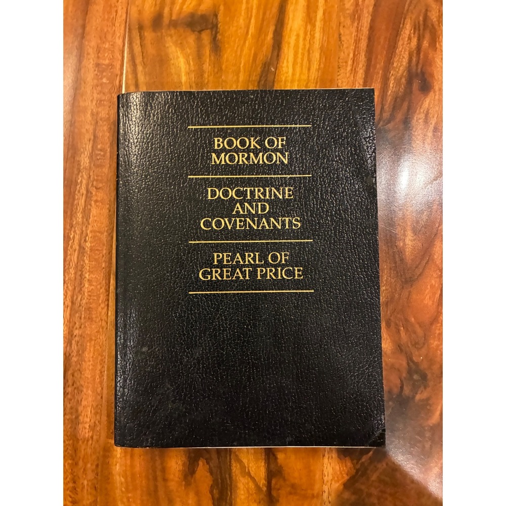 LDS Triple Combination Book of Mormon Doctrine & Covenants Pearl of Great Price